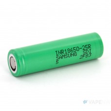Genuine Samsung 25R  2500mah 20A Lithium Rechargeable battery